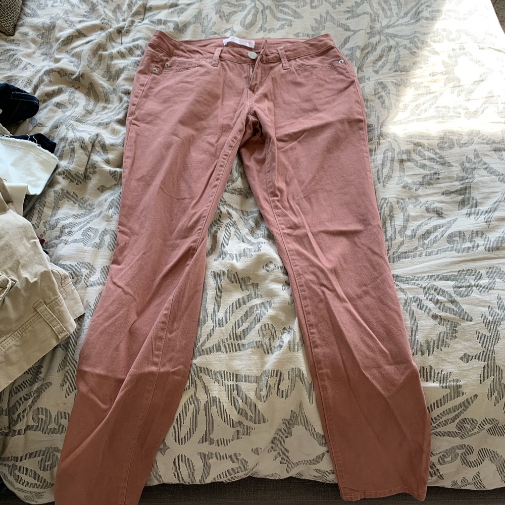 No Boundaries Mauve Skinny Jeans - Size 9